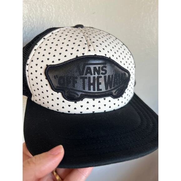 NWOT VANS Off the Wall Trucker Hearts Hat - Picture 5 of 5